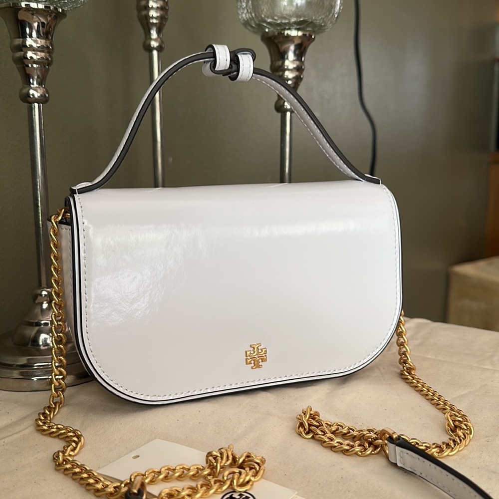 Tory Burch Emerson top handle crossbody - Picture 1 of 6